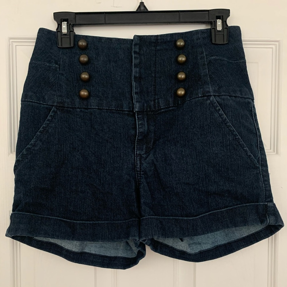 High waisted shorts
